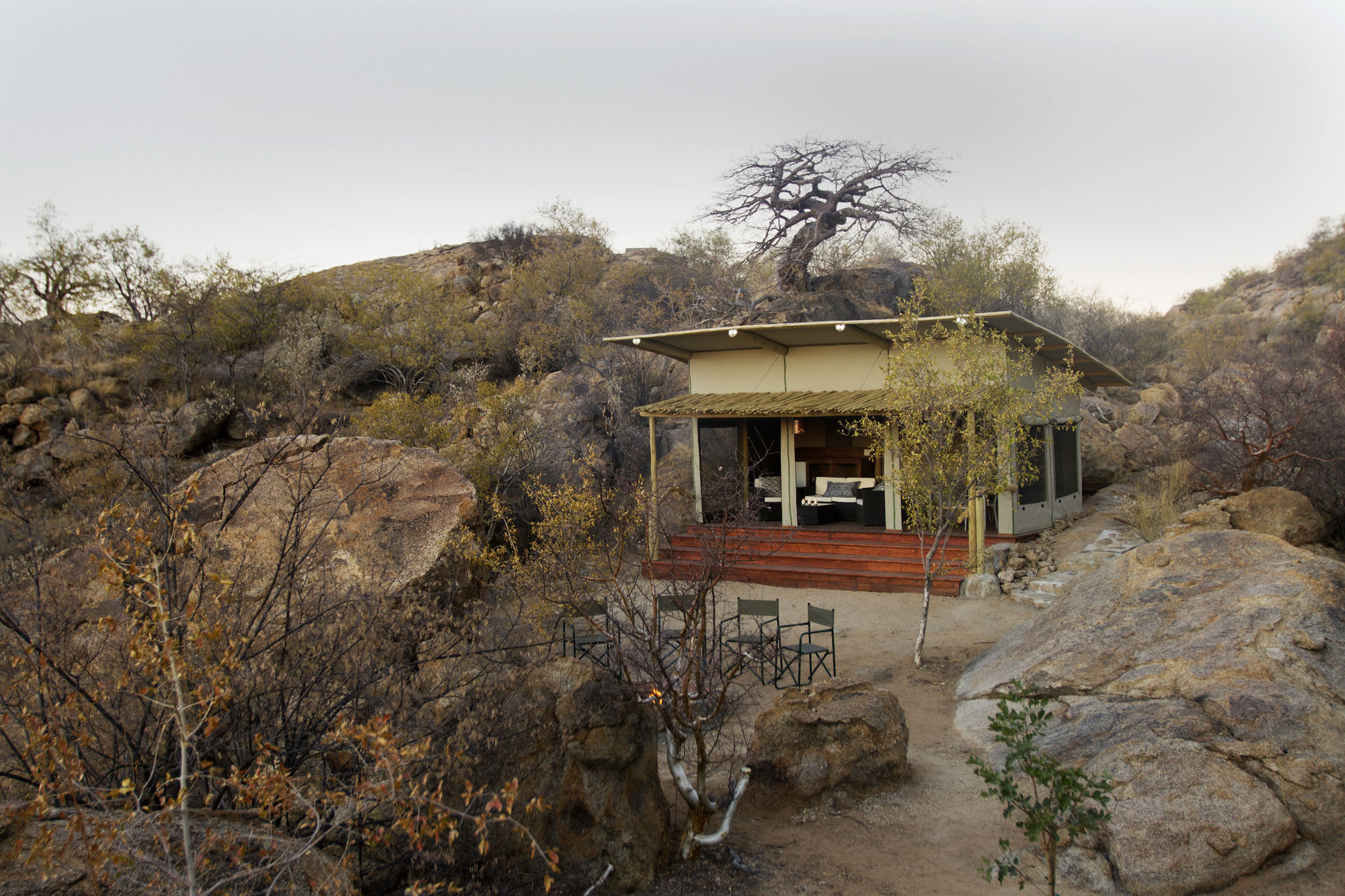 Erongo Wilderness Lodge Omaruru Eksteriør bilde
